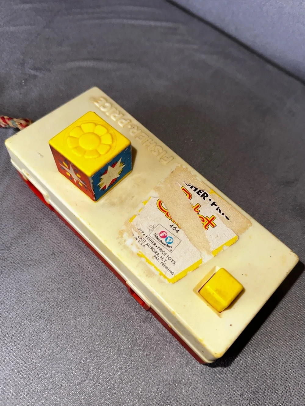 Vintage 1974 Fisher-Price Pocket Camera #464 A Trip to the Zoo Toy - Working!